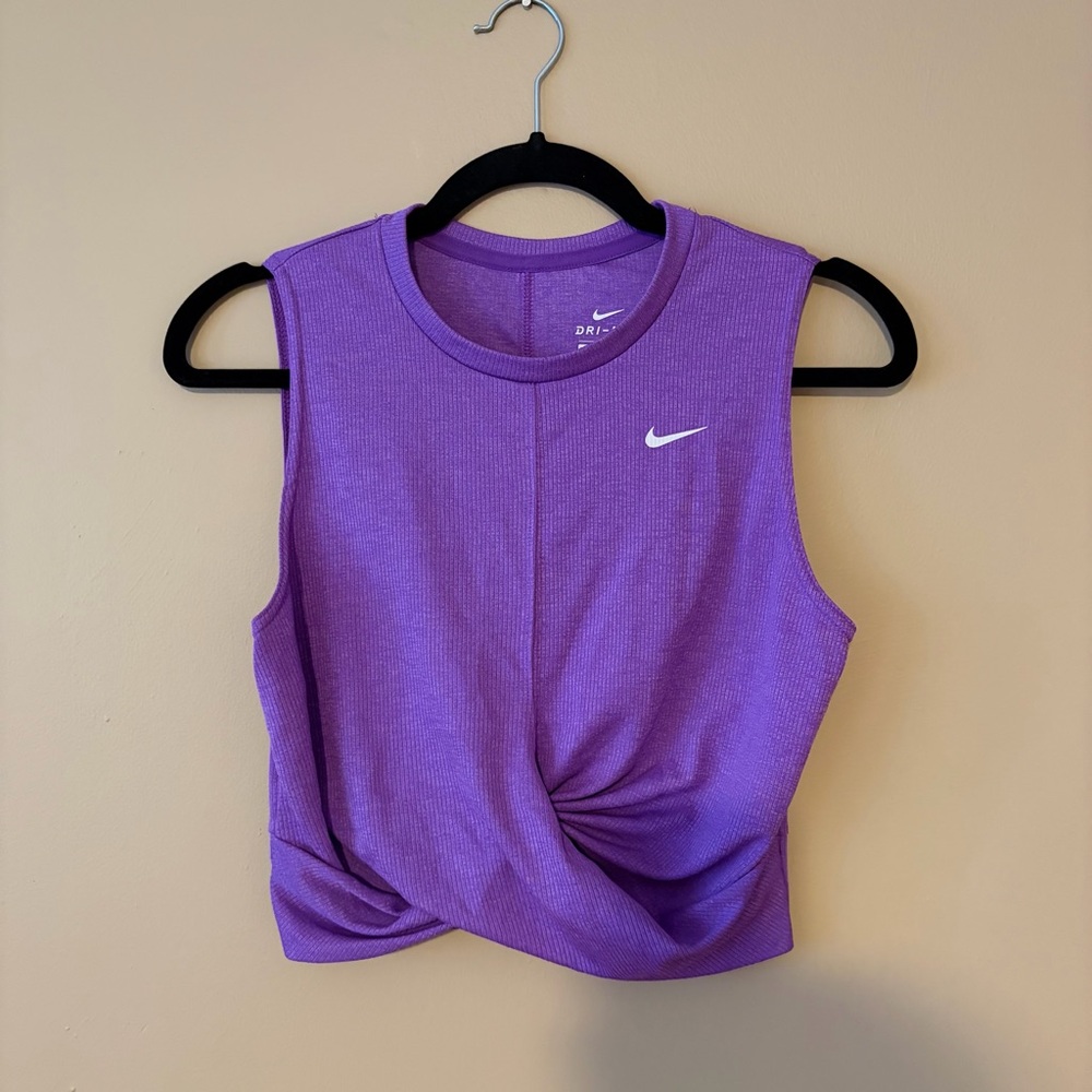 Nike Women's Vibrant Purple Muscle Tee